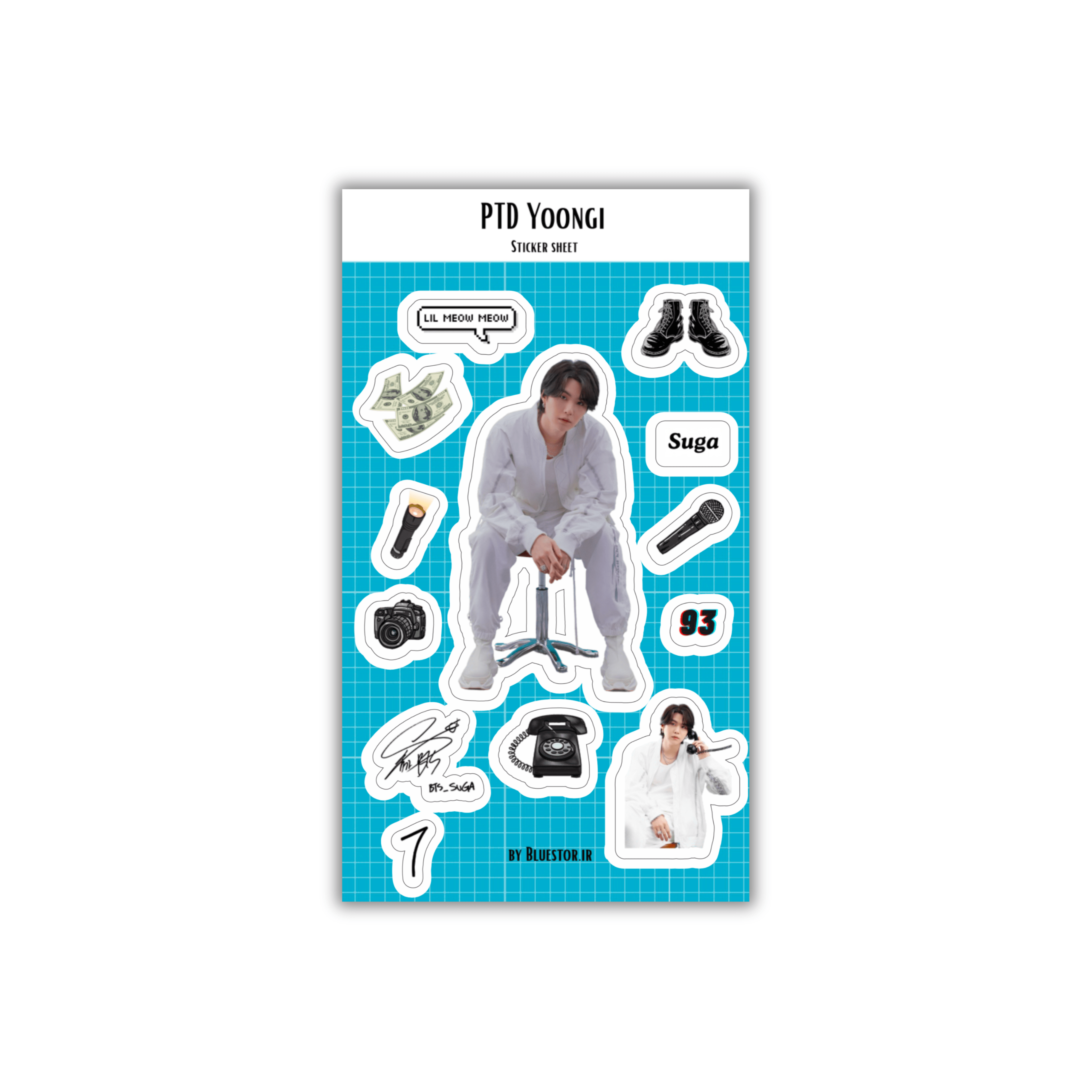 استیکر Pdt Yoongi