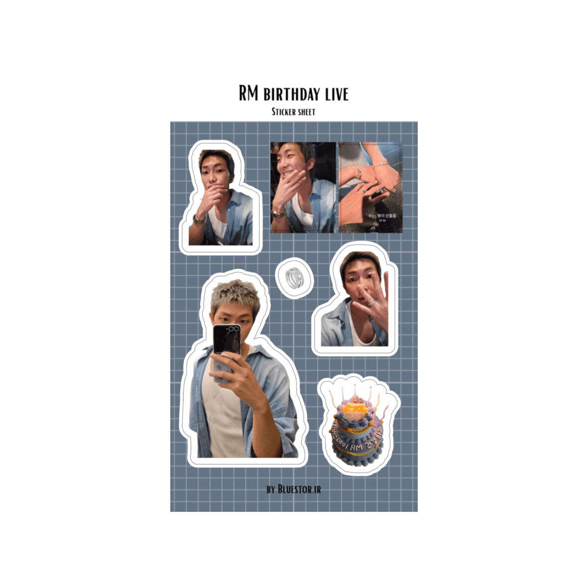استیکر RM birthday Live