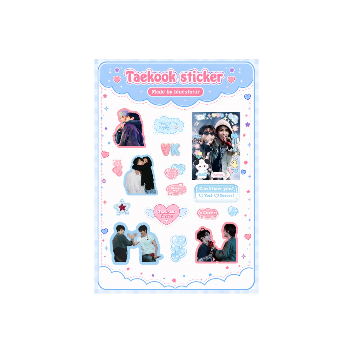استیکر Taekook Loves