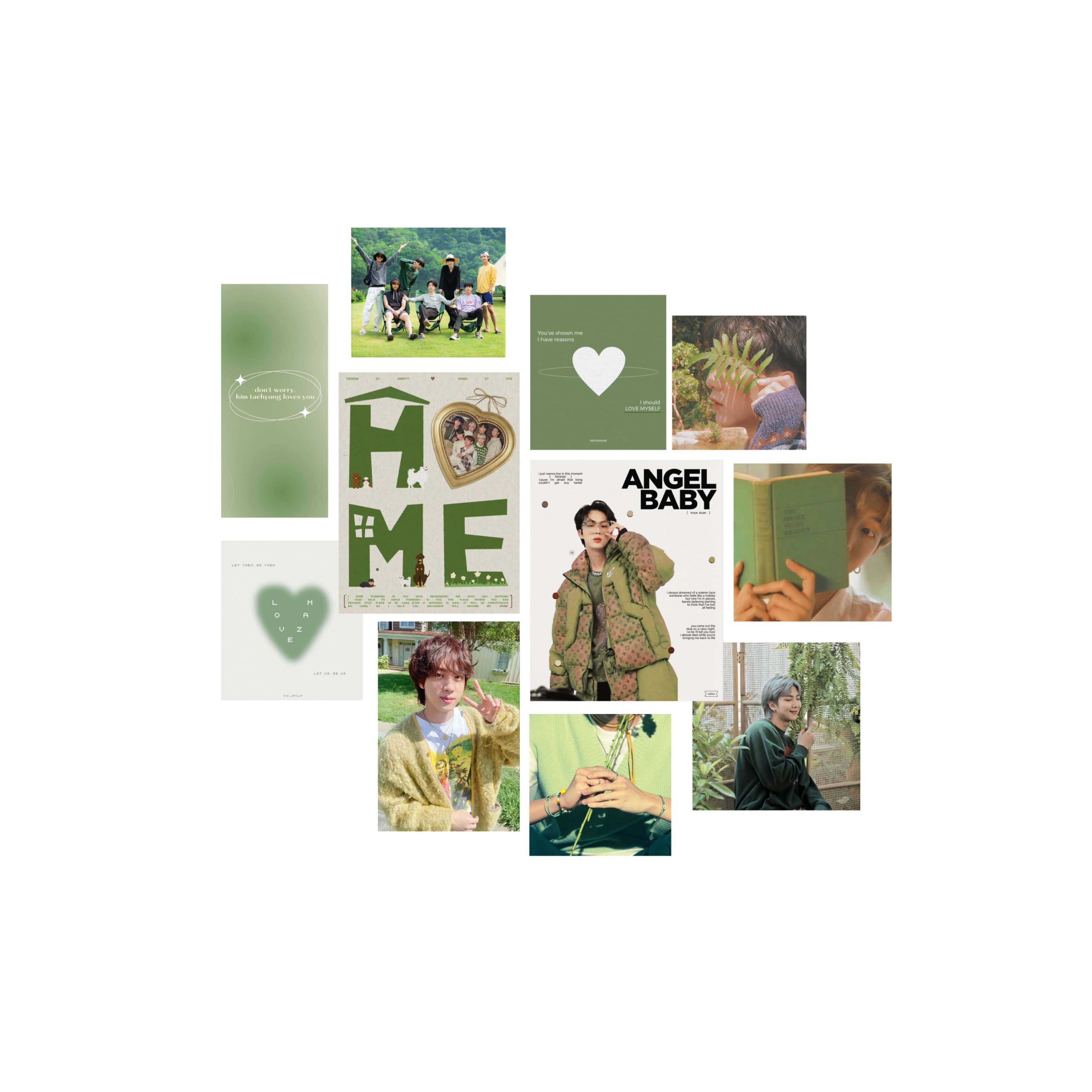 پک پوستر Green2 BTS